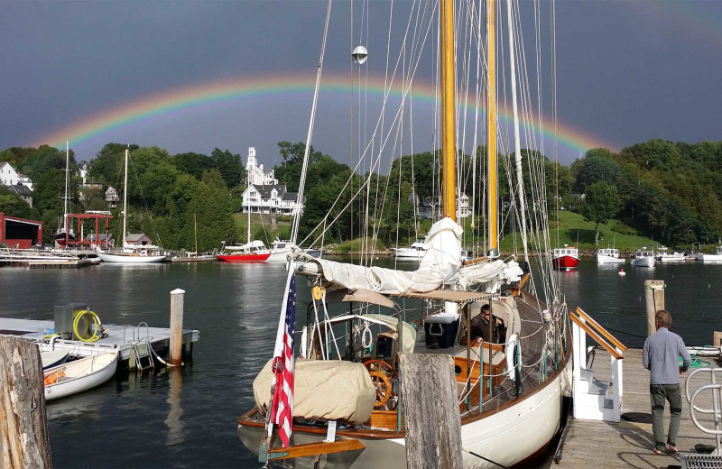 Marina near Camden Maine Stay Inn.