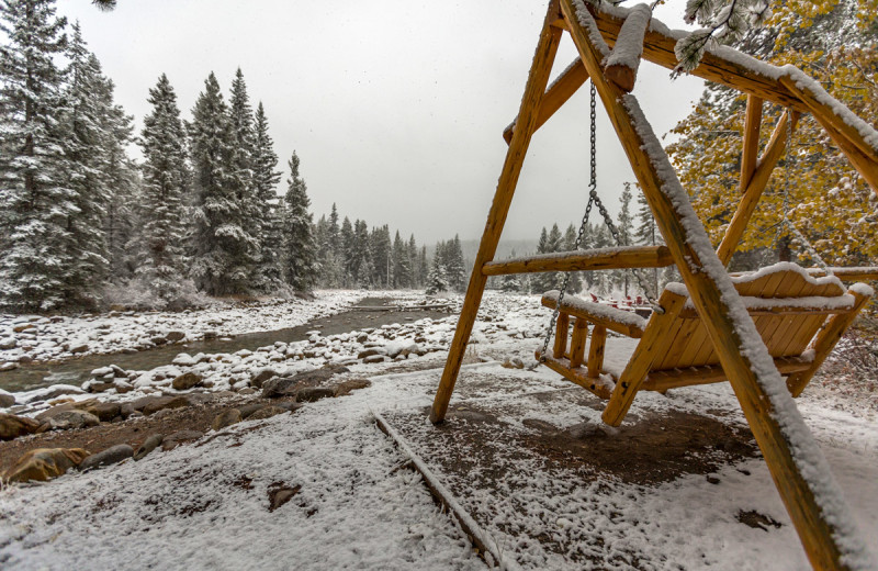 Winter at Baker Creek Mountain Resort.
