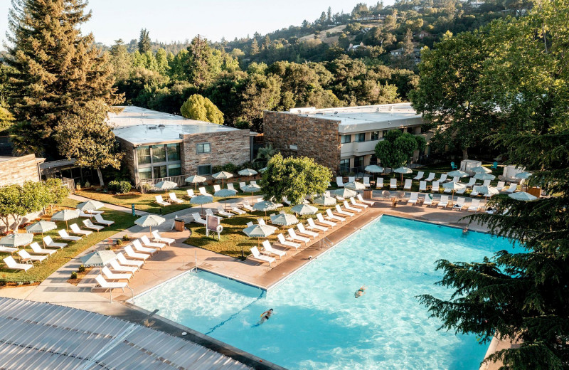 Outdoor pool at Flamingo Resort and Spa.