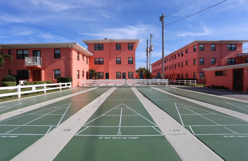 Shuffleboard at Gulf Winds Resort Condominiums.