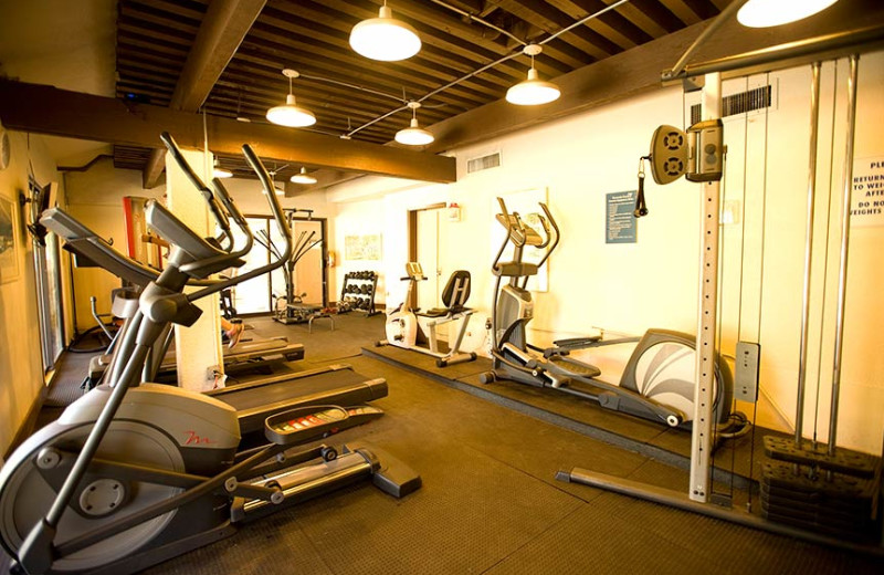 Fitness room at Kamole Sands.