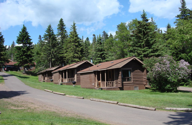Cabins at Cascade Lodge.