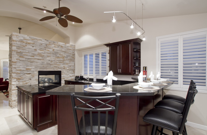 Rental kitchen at Padzu Vacation Homes - Scottdale.