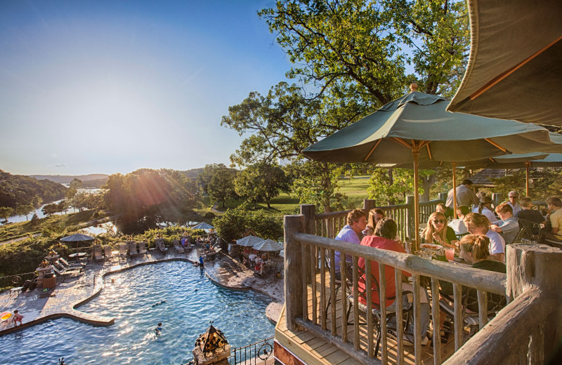 Dining at Big Cedar Lodge.