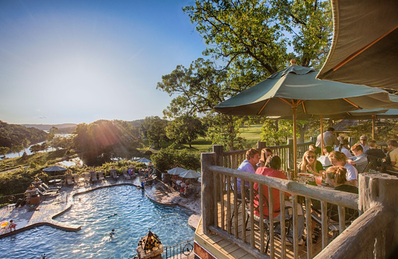 Dining at Big Cedar Lodge.