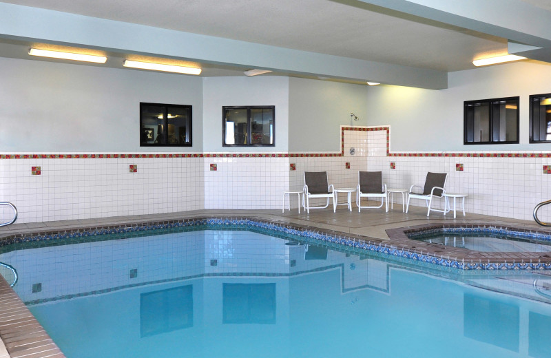 Indoor pool at Four Points by Sheraton Portland East.