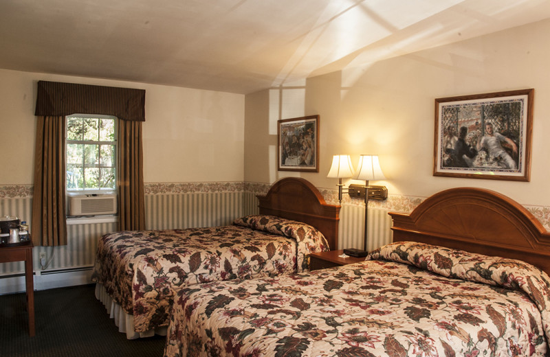 Guest room at Maple Terrace Motel.