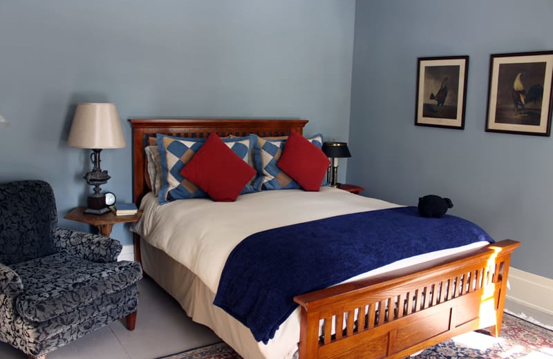 Guest room at Black Sheep Inn and Spa.