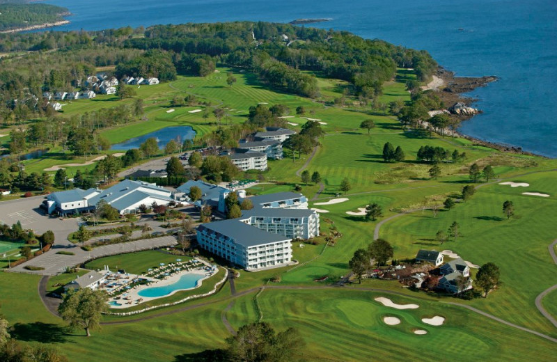 Aerial View of The Samoset Resort