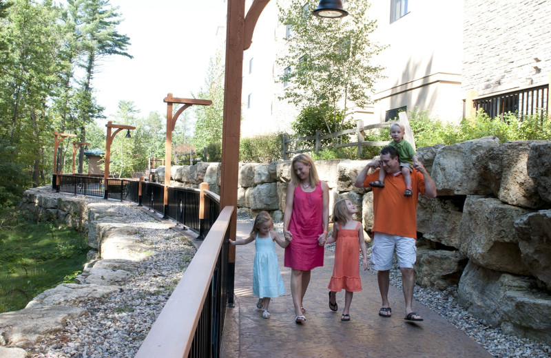 Walking path at Chula Vista Resort.