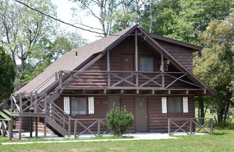 Exterior of a Cottage at Malibu Dude Ranch