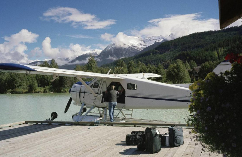 Plane ride near Four Seasons Resort Whistler.