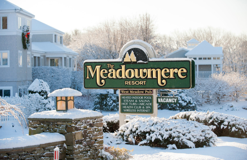 Winter at The Meadowmere Resort.