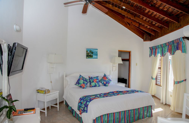 Guest room at Negril Tree House Resort.