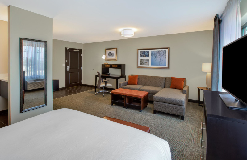 Guest room at Staybridge Suites - Benton Harbor.