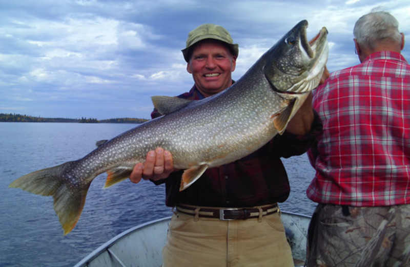 Big catch at Sandy Beach Lodge.