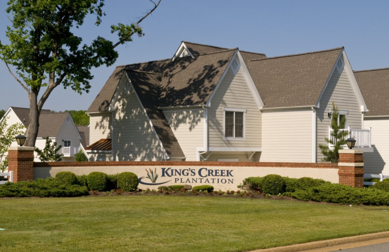 Exterior view of King's Creek Plantation.