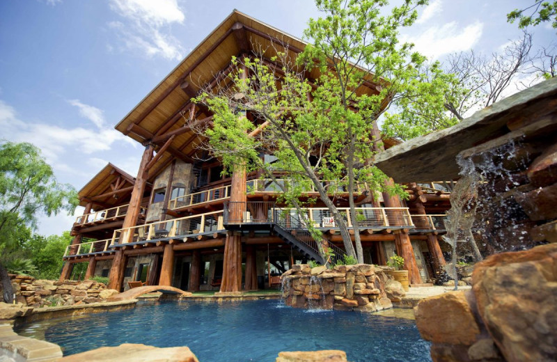 Rental exterior at Burnet County Tourism.