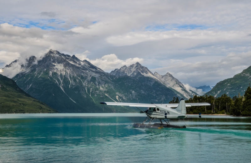 Boat plane at Salmon Catcher Lodge.