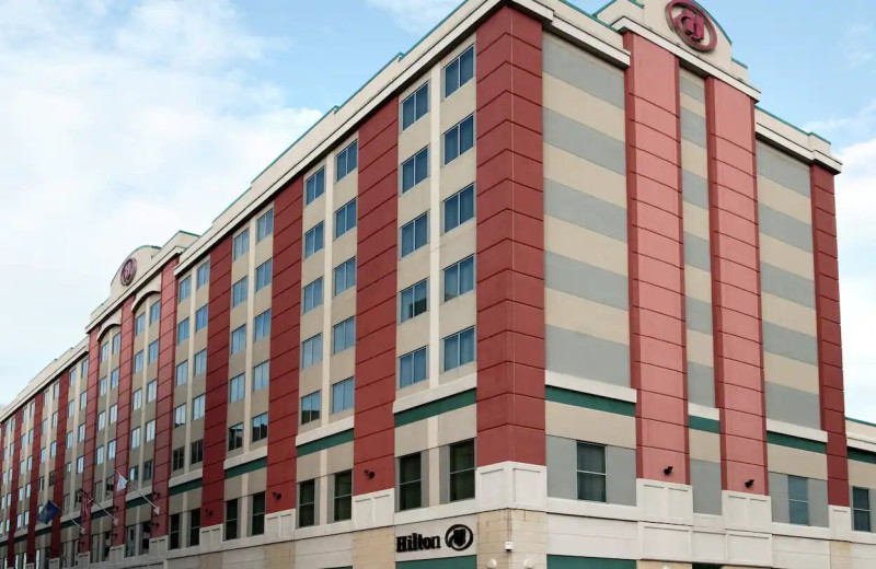 Exterior view of Hilton Scranton 