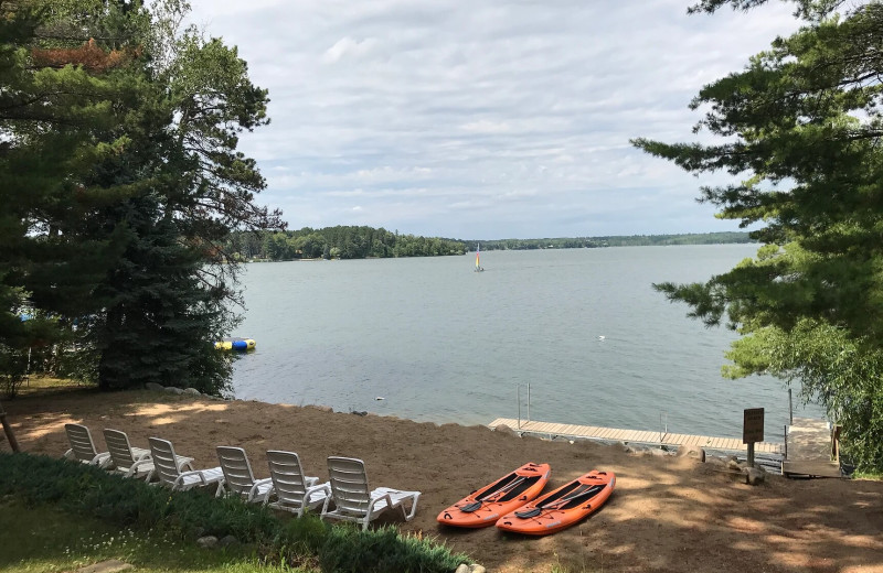 Beach at Edgewood Resort 