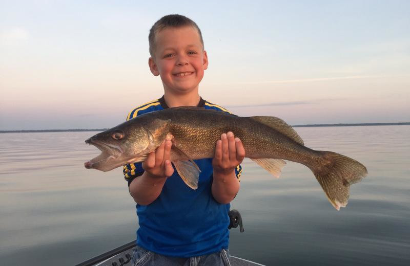 Fishing at Barky's Resort.