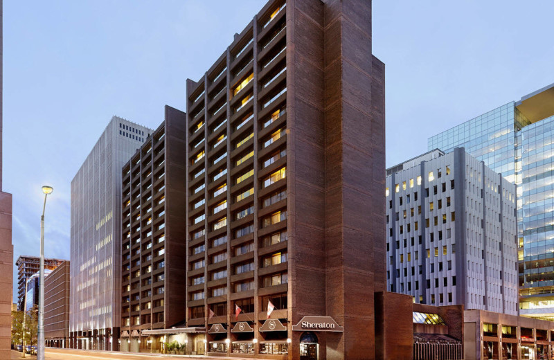 Exterior view of Sheraton Ottawa Hotel.