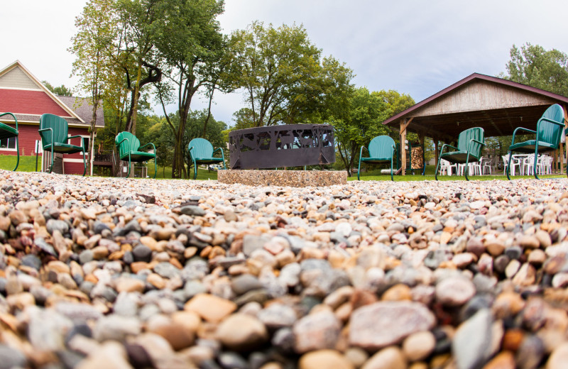 Beach at East Silent Lake Resort.