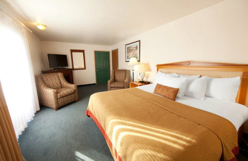Guest room at Obertal Inn.