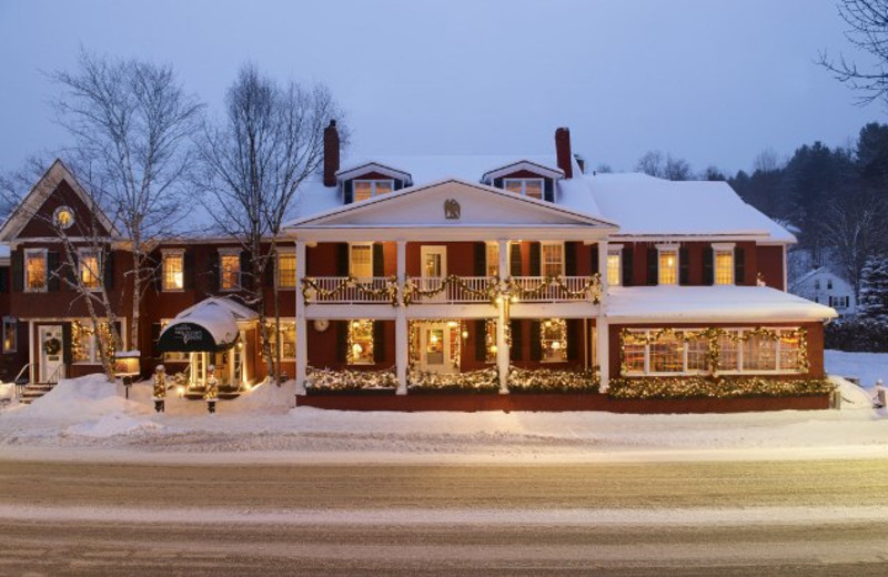 Exterior view of The Green Mountain Inn.