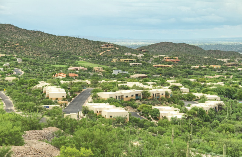 Exterior view of Starr Pass Golf Suites.