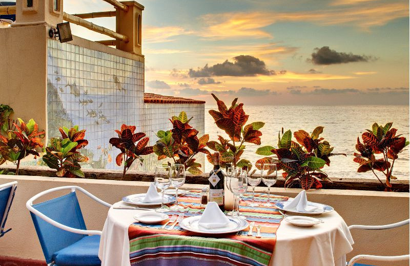 Patio Dining at Barceló Puerto Vallarta