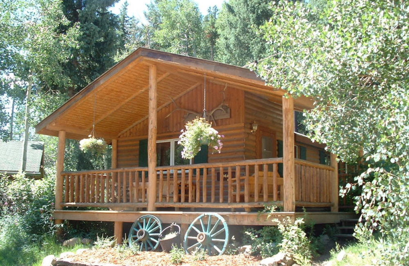 Cabin at Tumbling River Ranch.