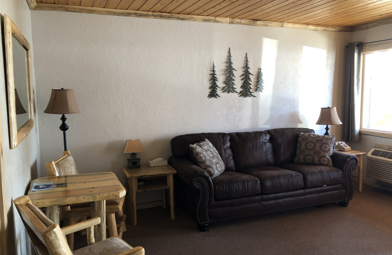 Guest room at Mountain Village Resort.