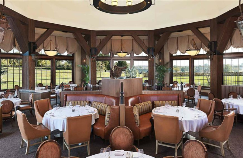 Dining at Salamander Resort & Spa.