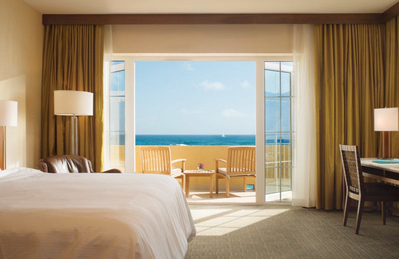 Guest bedroom at The Westin Dawn Beach Resort & Spa.