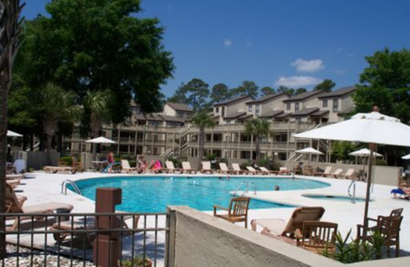 Outdoor Pool at Affordable Vacation Rentals