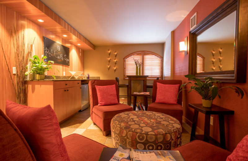 Spa lobby at Banff Caribou Lodge & Spa.