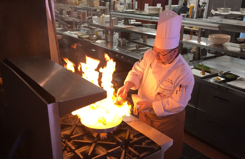 Chef at Boar's Head Resort.