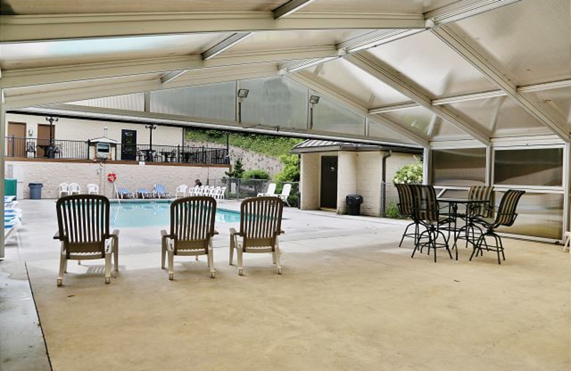 Outdoor pool at Smoky Mountain Resort Lodging and Conference Center.