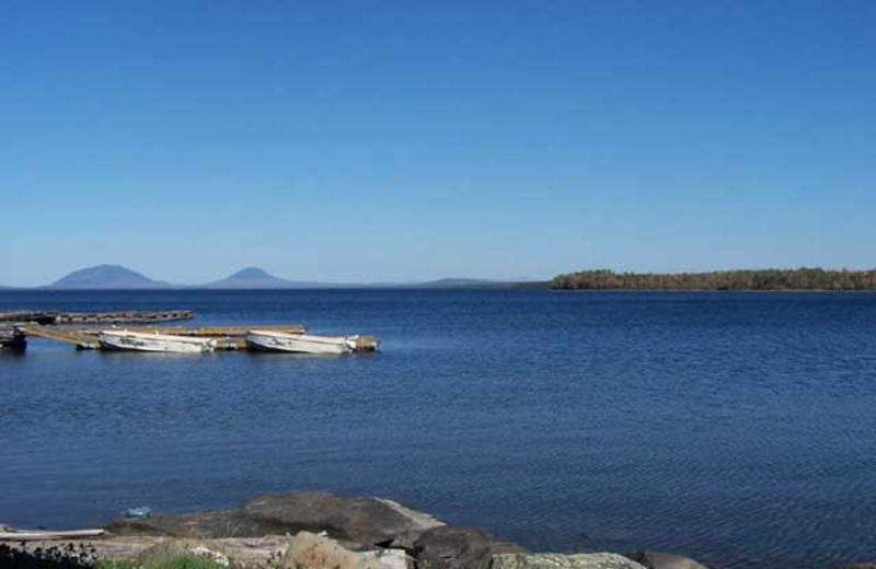 Lake view at Wilsons On Moosehead Lake.