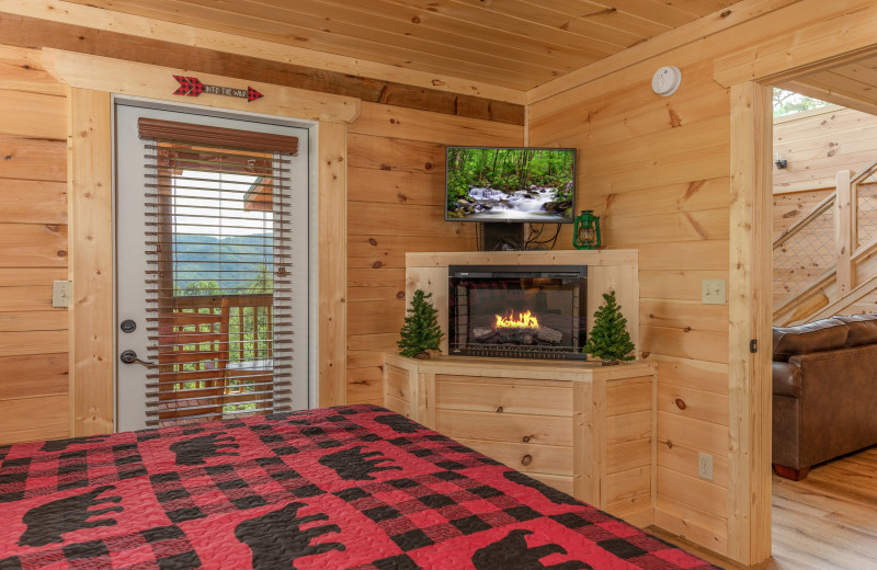 Rental bedroom at American Patriot Getaways, LLC.