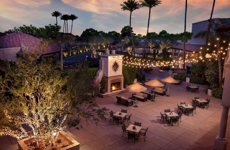 Patio at Scottsdale Resort & Conference Center.