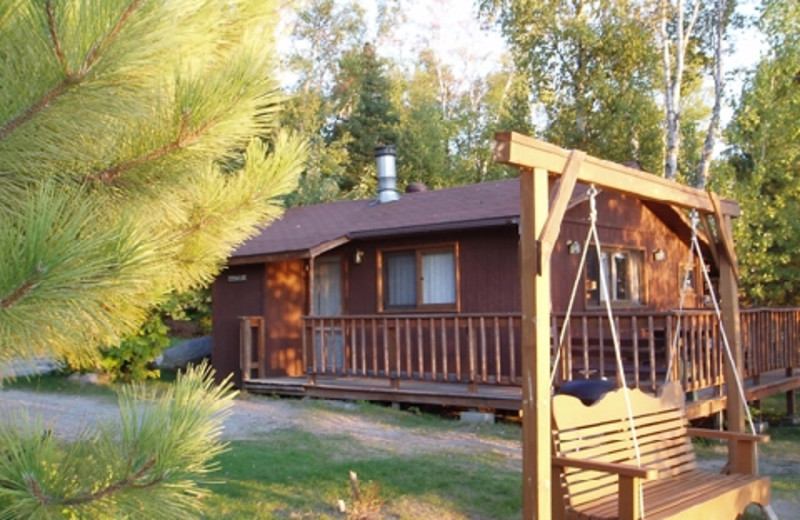 Cabin exterior at Timber Trail Lodge & Resort.