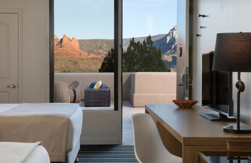 Guest room at Sky Rock Inn of Sedona.