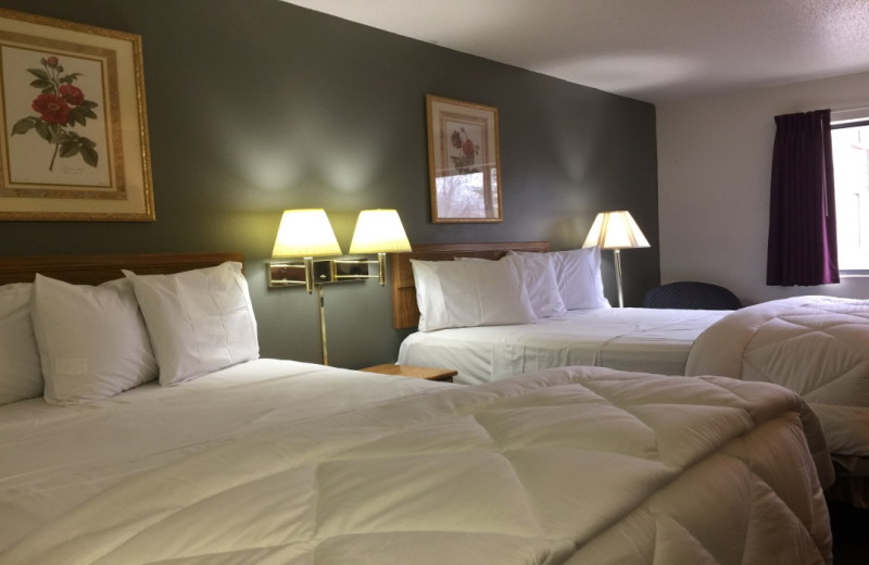 Guest room at Amerihost Inn 