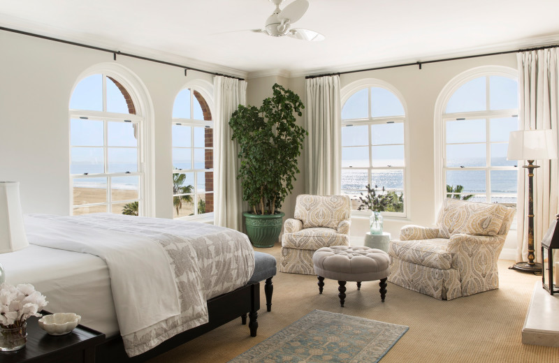 Guest room at Casa Del Mar.