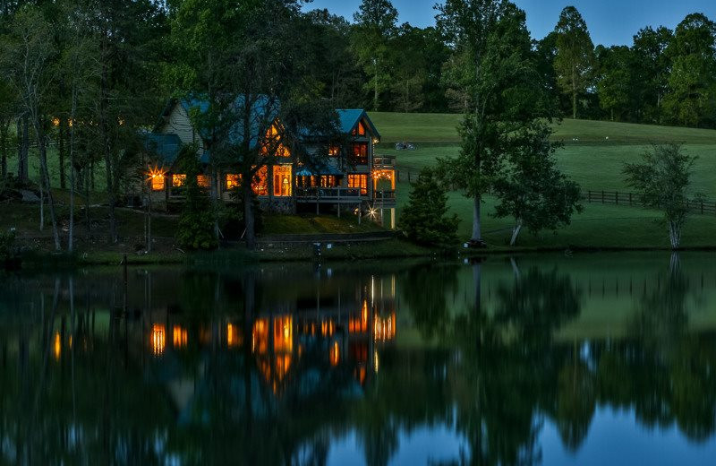 Rental exterior at Mountain Oasis Cabin Rentals.