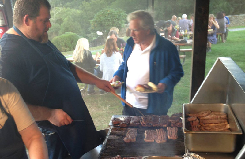 Grill at Cataloochee Ranch.