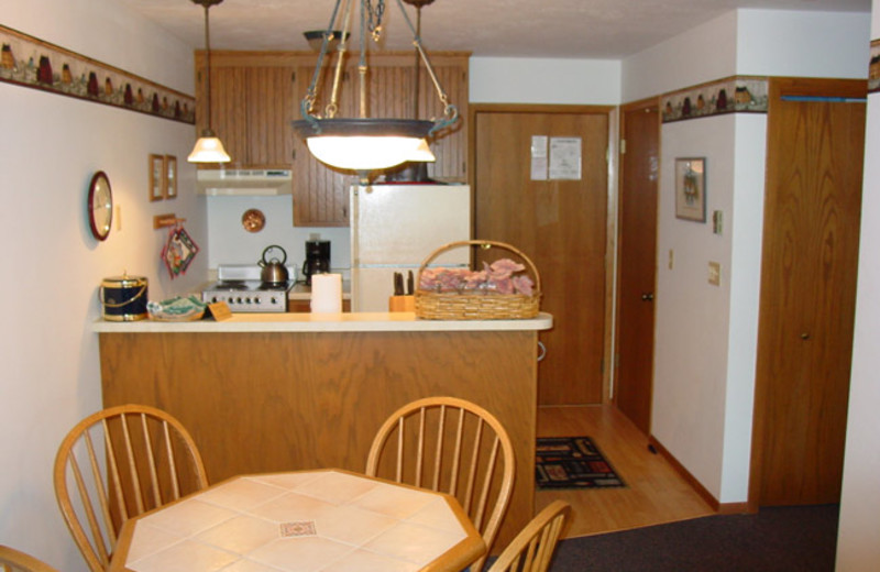 Kitchen at Ephraim Guest House.